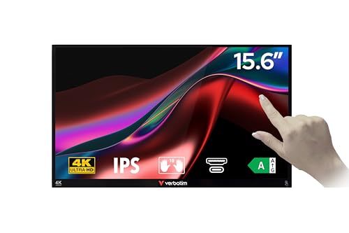 Verbatim 32238 écran plat de PC 39 6 cm 15.6 3840 x 2160 pixels 4K Ultra HD LCD Écran tactile Neuf - vue 9
