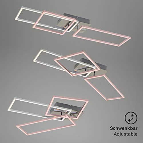 Lampe de plafond LED 43,8W Briloner éclairage intérieur 3000K