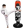 Zcaukya-Inflatable-Punching-Bag-5-FT-60-Inch-Inflatable-Ninja-Boxing-Bag-with-Stand-Bounce-Back-Karate-Punching-Bag-Free-Standing-Kickboxing-Bag-for-Kids-and-Adults Zcaukya Inflatable Punching Bag, 5 FT/ 60 Inch Inflatable Ninja Boxing Bag with Stand, Bounce-Back Karate Punching Bag, Free Standing Kickboxing Bag for Kids and Adults