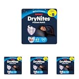 Huggies Drynites Mutandine Assorbenti per La Notte da Bambino, 4-7 anni, 17-30kg, 10 Pezzi (Confezione da 4)