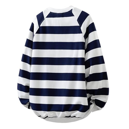 Pull basique en maille pour homme, sweat col rond idéal sur une chemise