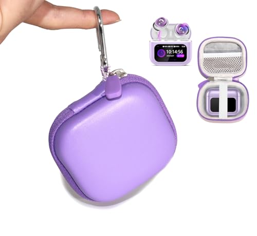 Alltravel �C���z���P�[�X VEKJ L8 Pro Sleep Earbuds Bluetooth 5.4�C���`�C���[�X�}�[�g�^�b�`�X�N���[���C���[�o�b�h�Ή� (�p�[�v��)