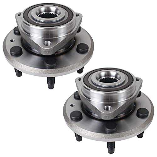 PAROD Pair 513277 Wheel Bearing and Hub Assembly Front/Rear Compatible with 08-17 Buick Enclave, 09-17 Chevy Traverse, 07-16 GMC Acadia, 07-10 Saturn Outlook 6 Lugs w/ABS by PAROD - Used condition - US$79.64