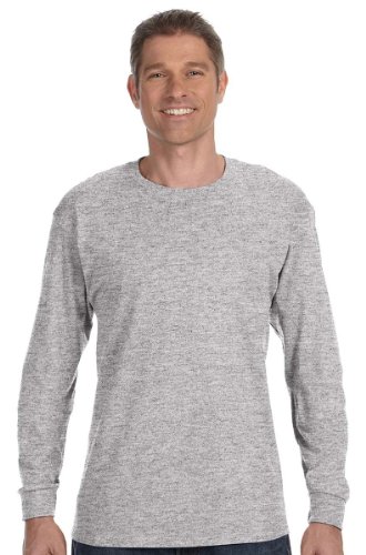 Image of Hanes Mens 6.1 oz. Tagless ComfortSoft Long-Sleeve T-Shirt (5586)