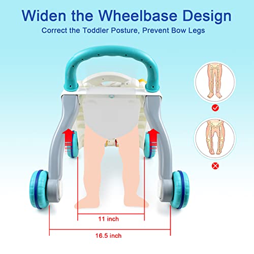 Dahuniu Baby Sit To Stand Toy Learn Walker Activity Center For Kids Lights And Sounds, Fun Musical Table, Gift For 9, 12, 18 Months, 1, 2 Year Old. #TOP4