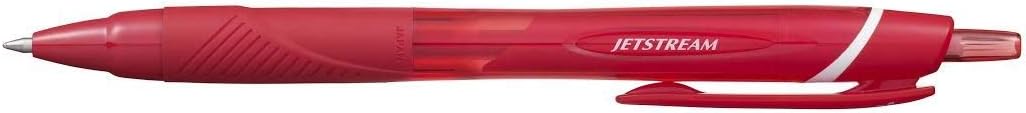 JETSTREAM SXN-150-07 RETRACTABLE ROLLERBALL PEN [Pack of 3] Red Barrel with Red Ink