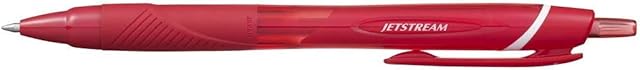 uni-ball JETSTREAM SXN-150-07 RETRACTABLE ROLLERBALL PEN [Pack of 3] Red Barrel with Red Ink