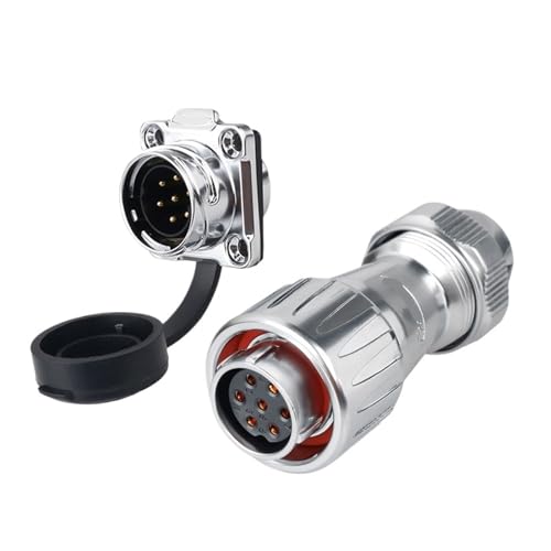 Conector Industrial DZ-20 Aviation Plug con 7 núcleos