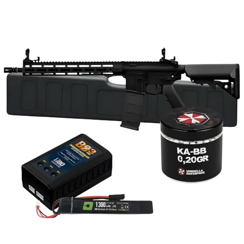UMBRELLA ENTERPRISE Fucile Softair Elettrico Delta Pioneer Nomad AEG Rifle 13' (Nero)