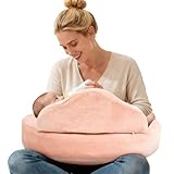 YGJT Nursing Pillow, Baby Breastfeeding Pillows, Memory Foam Feeding Pillow with Removable Cover and Adjustable Waist Strap, Baby Essentials for Newborn, Baby Gifts