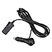 Ninth-City 16.4Ft Car Cigarette Lighter Charger Socket Extension Cable Cord with Power Switch 12V 15A 180W