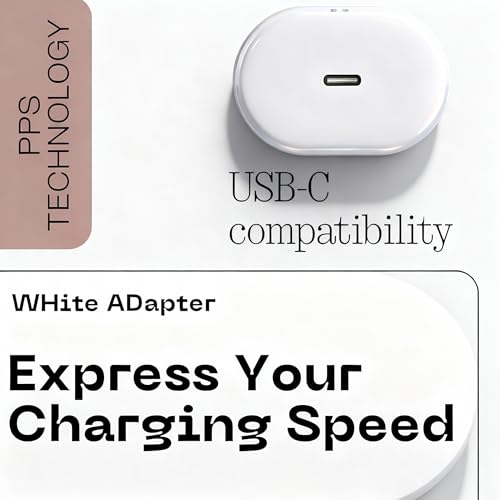 Image of Original Nothing 45W Pps Type-C Rapidly Charging Charger Adapter for Nothing Phone 3 /3A /3A Pro /2 /2A /2A Plus /2A Special Edition /1 /CMF Phone 2 Pro & Other 45 Watt USB C Supporting Devices-White