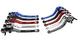 Brems - und Kupplungshebel Brems- Kupplungshebelset Radical CNC Parts (schwarz) passend für Yamaha YZF-R 125 (ab 2021, RE40 - Euro5) AMZ-RR.009.20.1.v536