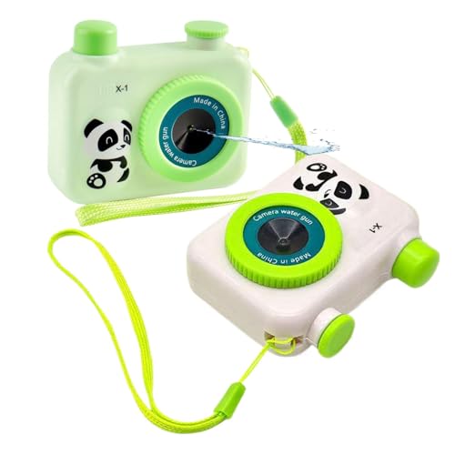 Yulokdwi Cámara de Agua de Agua, cámara de Broma de Agua - 2X Linda cámara de simulación de Panda con Spray de Agua - Juguetes de Gag Cool, Accesorios fotografiados, Elemento novedoso para la