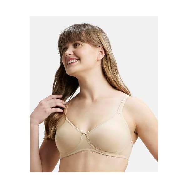 jockey 1722 women wirefree non padded super combed cotton everyday bra