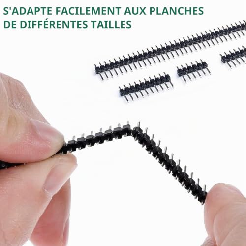 Miuzei Kit de 78 pièces de prototypage, 21 cartes PCB Board double face – vue 6