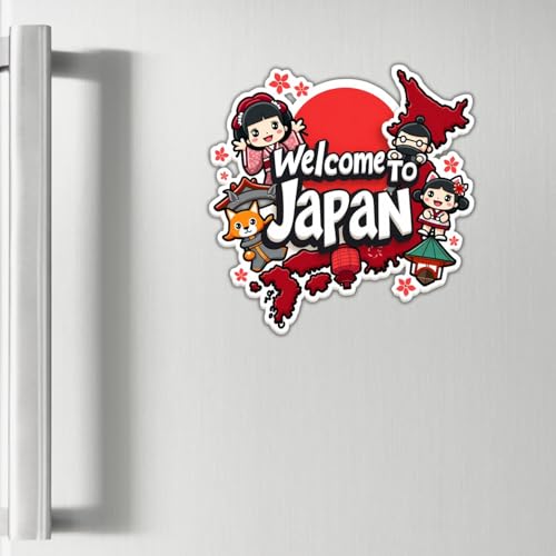 Image of Zesta Wooden Fridge Magnets Set | Refrigerator Decor Magnets for Kitchen | India Souvenir Fridge Magnet Collection | Wooden Magnet for Fridge Door Decoration (Japan)