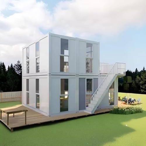 2-Storey Mobile Tiny Home – Prefab Expandable Container Home with Bathroom and 2-4 Bedrooms | Portable Modular Living Villa for Family, Office, Camp, or Emergency Housing | Deposit - Image 3