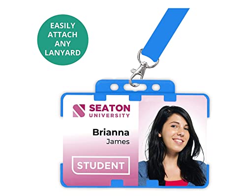 ID Card IT carta, Double Face 86 x 54 mm hellblau