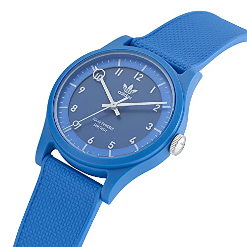Adidas Blue Ocean Plastic Strap Watch (Model: Aost220422I) #TOP1