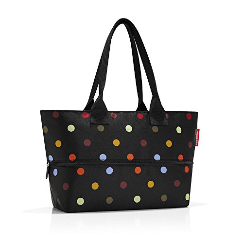Reisenthel shopper e1 dots - Borsa di grande capacità realizzata in tessuto di poliestere resistente e resistente