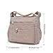 MINTEGRA Crossbody Bag for Women Nylon Waterproof Shoulder Purse Messenger Bag Lightweight Pocketbooks