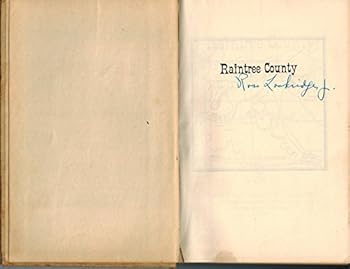 Hardcover RAINTREE COUNTY Book