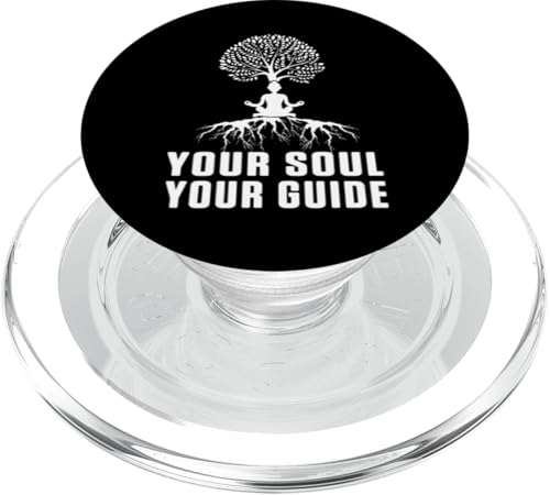 Votre âme Guide de Voyage méditation Yoga Zen Bouddha Cadeau PopSockets PopGrip pour MagSafe