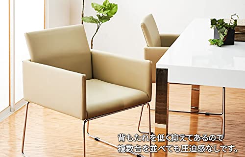 Amazon｜ダイニングチェア 2脚セット チェア イス ボックス型 PUレザー 
