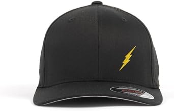 FX Lightning bolt embroidered flex fit baseball cap