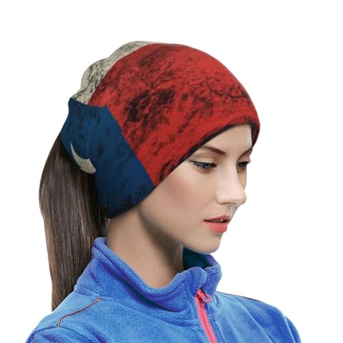 Texas Flag Distressed Winter Neck Warmer Gaiter Warm Windproof Face Scarf Cover Mask For Men Women2
