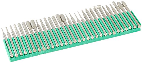 SE 30-Piece Set of Assorted Diamond Burrs, 240 Grit - 8230DD24