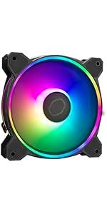 Amazon.co.jp: Cooler Master MasterFan MF120 Halo2 120mm ARGB Gen2