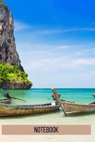 Phuket Notebook: blank lined composition journal