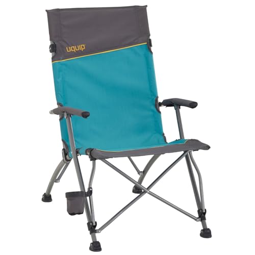 Preisvergleich Produktbild Uquip Campingstuhl Sidney Strandstuhl Faltstuhl Klappstuhl Faltbar Stahl 120 kg
