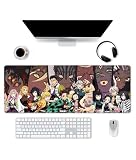 Mouse Pad Compatible with Demom S1ayer - Non Slip Rubber Base Anime Gaming Large Mouse Pad for Computer | Kaimetsu No Yaiba 11.8 X 31.5in Home Office Long Mouse Mat