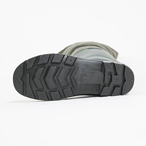 Duck And Fish Green Fishing Wader Hip Boots With Cleated Outsole (12 M Us Men) #TOP2