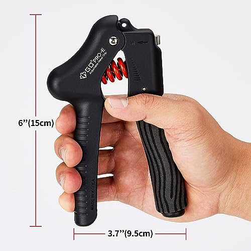 GD GRIP Pro-E, hand grip strengthener (Resistance : 17 to 79 lb) Hand Grip Hand Gripper Adjustable Hand Strengthener Wrist Strengthener Hand Workout by GD - Image 6
