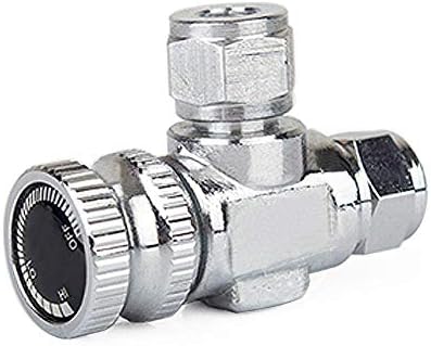 Rhinox Stainless Steel Needle Valve, Accurate CO2 Regulation in Solenoid Fish Tanks, Co2 Adjustment Valve, Used with Rhinox C02 Diffuser Set