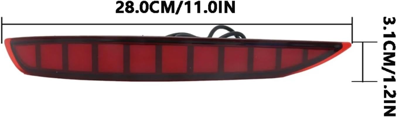 車用リアバンパー反射材 Compatible With For Equinox 2017 2018 2019 2020 2021 2