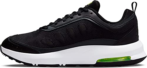 Nike Herren Air Max AP Sneaker, Schwarz/Volt-Anthrazit-Weiß, 43 EU