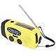 ASHATA Emergency Solar Radio, Notfall-Wetterradio Handkurbel FM/AM/WB NOAA mit Solarladung und Taschenlampe, IPX3 Wasserdicht, für Camping zu Hause Im Freien,Gelb (Europäisches Modell)