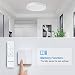 SHILOOK Plafón Led Techo Redondo Regulable con Mando, 24W para Habitación Salón...