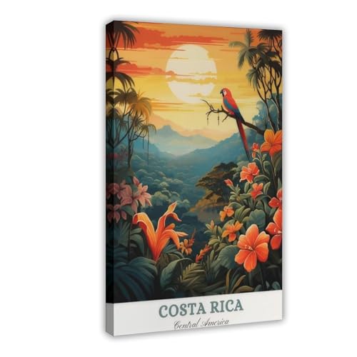 Poster Costa Rica forêt tropicale pour chasser la monotonie