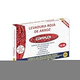 Levadura Roja De Arroz Robis | Controla niveles colesterol en sanguíneo | 10 mg Monacolina | Fitosteroles, Alcachofa, Selenio, Vitamina E, Coenzima Q10 - 40 Cápsulas, 1, 20 grammo, 1