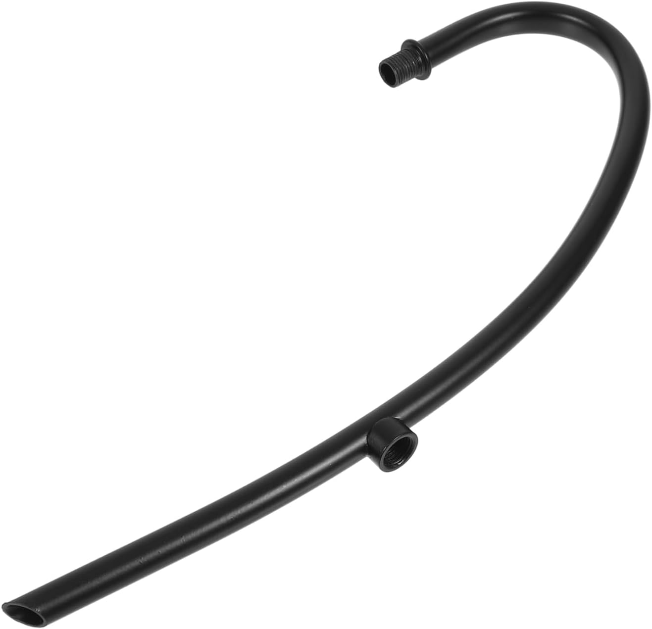 Modern Curved Wall Lamp Elbow Black Indoor Rod Tube for Wall Mounted Light