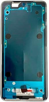 LCD Front Frame Middle Housing Bezel Chassis Back Faceplate with Side Buttons Smartphone Repair Parts for Xiaomi Poco F6 Pro - Silver
