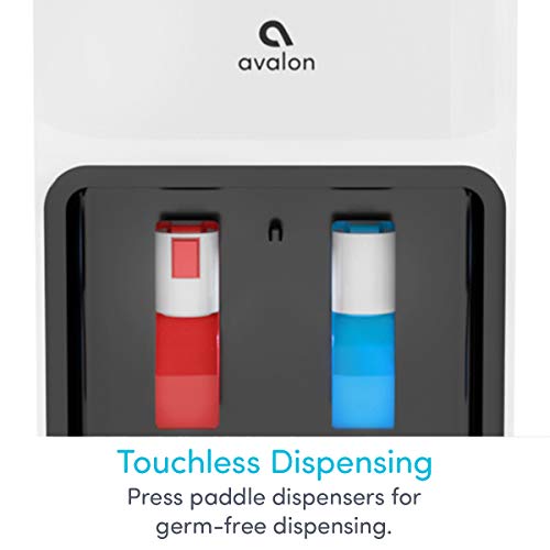 image for Avalon Top Loading Water Cooler Dispenser - Hot & Cold Water, Child Sa