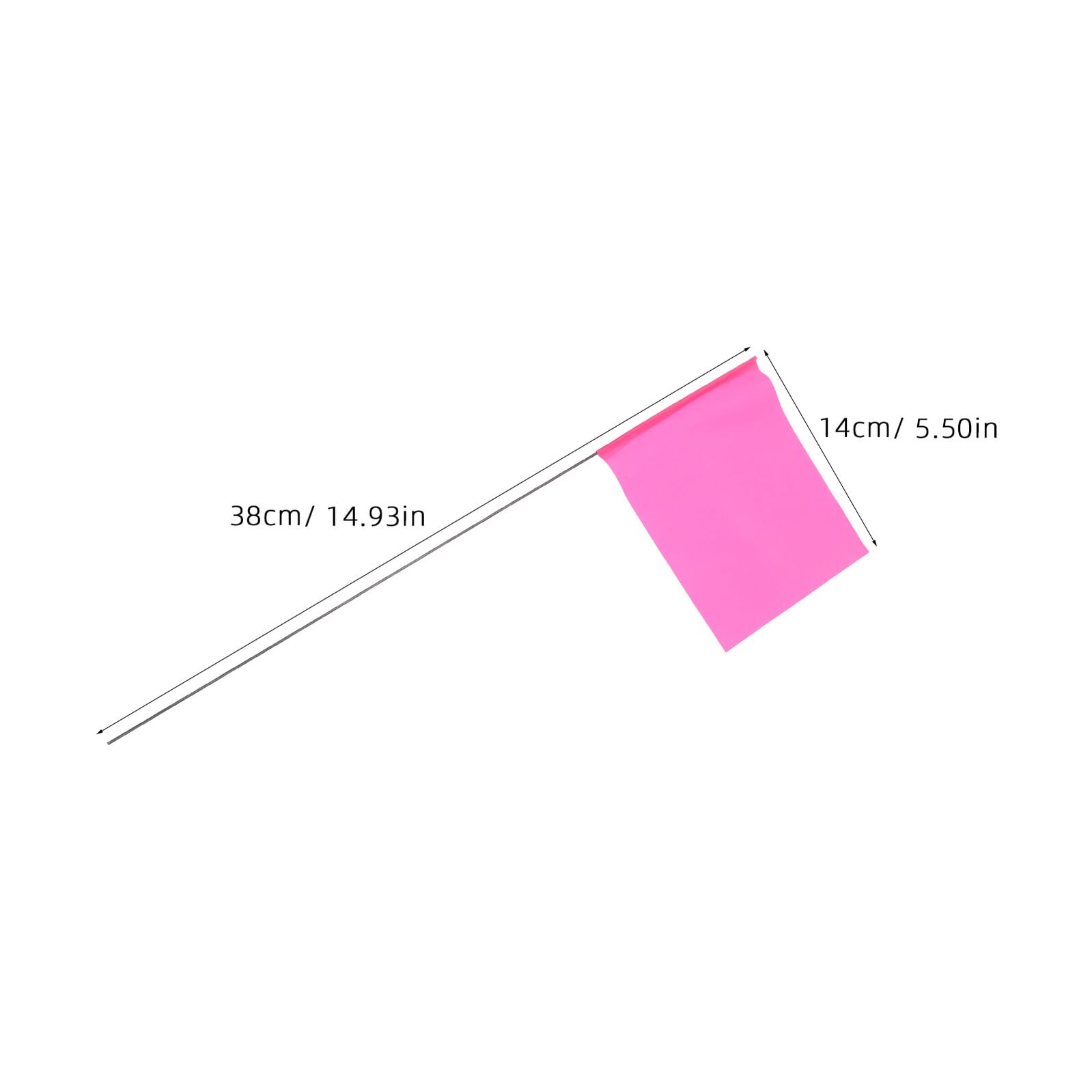 Levemolo 120 Szt. Sztuk Kolorowych Flag Do Znakowania Trawnika Wielofunkcyjne Markery Ogrodowe Do Nawadniania Pomiarów i Szkolenia Zwierząt Wytrzymałe i Łatwe Użyciu Ogrodnictwie i