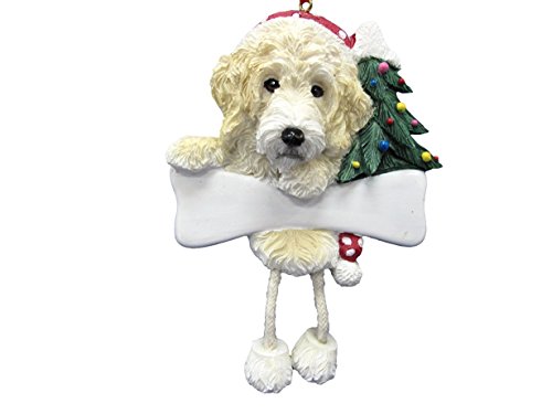 Labradoodle Ornament with Unique 